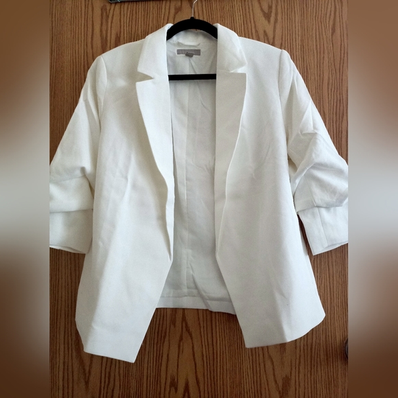 H&M White 3/4th sleeves Blazer/Jacket - Picture 1 of 4